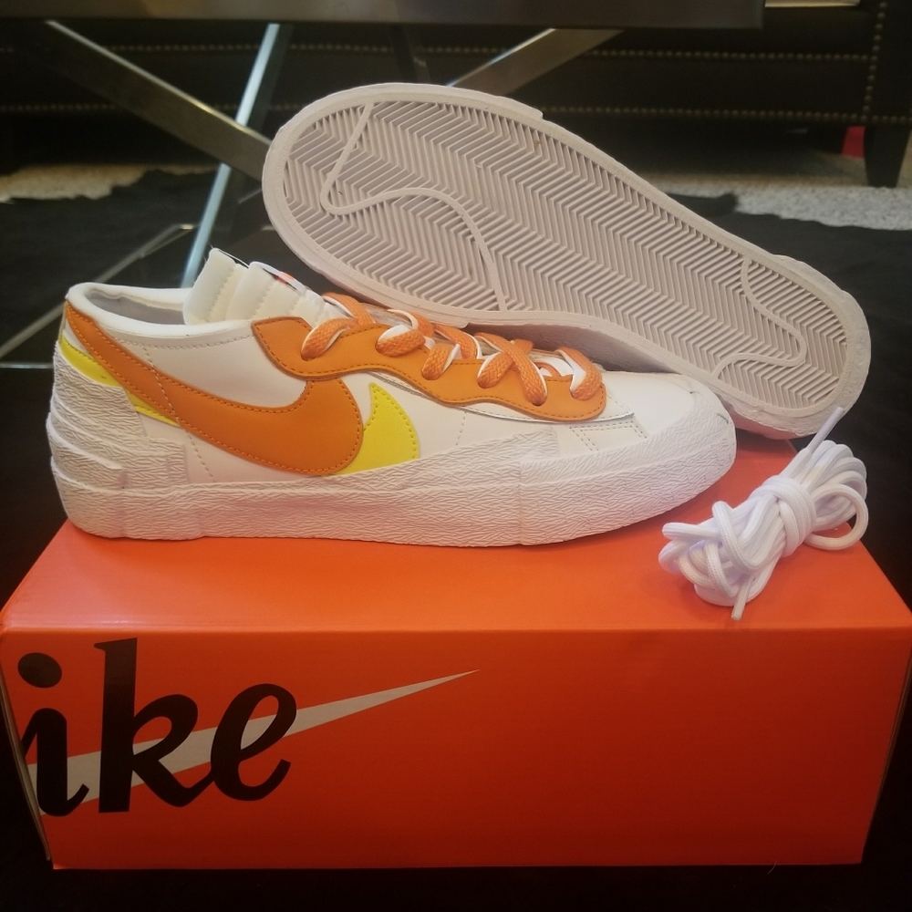 Nike x Sacai Blazer Low Magma Orange 🌞